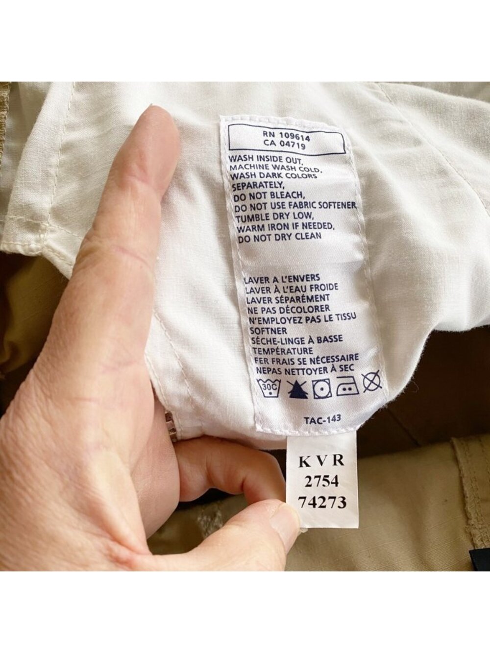 5 11 Tactical Pant Mens 40 x 32 Levis Pro Cargo Pants Ripstop 74273 Tan - Picture 4 of 6